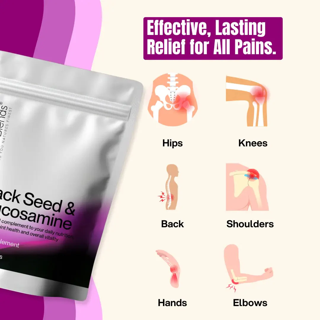 Black Seed Oil & Natural Glucosamine Capsules - Image 3