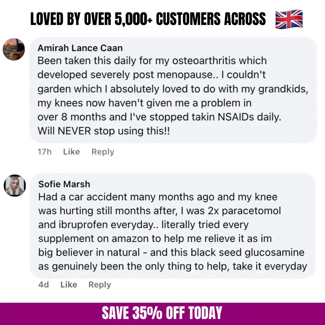 Black Seed Oil & Natural Glucosamine Capsules - Image 6