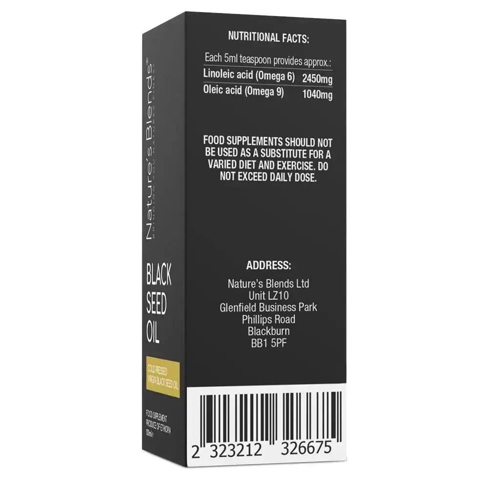 High-TQ Ethiopian Black Seed Oil (50ml) – 2.5% Thymoquinone, Raw & Virgin - Image 4